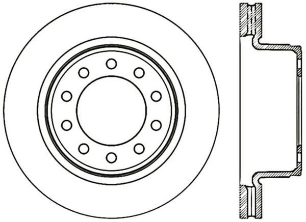 Stoptech - StopTech Sport Drilled/Slotted Brake Rotor Front Right 127.67070R