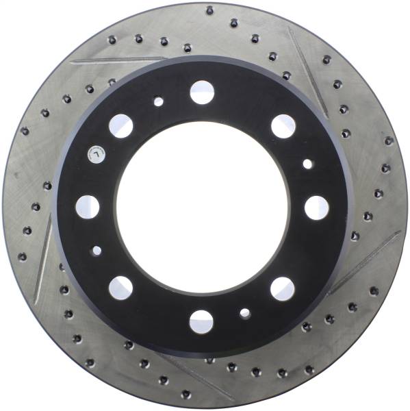 Stoptech - StopTech Sport Drilled & Slotted Rotor - Front Right - 127.67080L