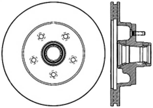 Stoptech - StopTech Slotted & Drilled Sport Brake Rotor - 127.80003L