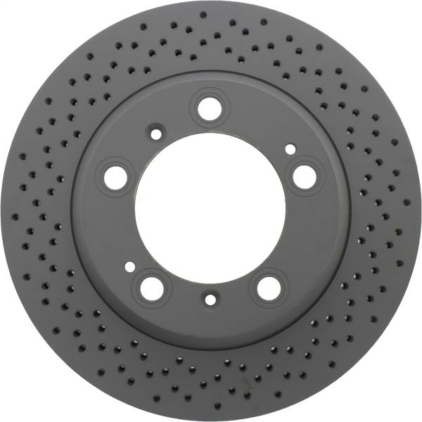 Stoptech - StopTech Cryostop Premium Drilled Brake Rotor; Rear
