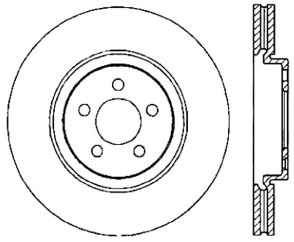 Stoptech - StopTech Drilled Sport Brake Rotor - 128.39038R
