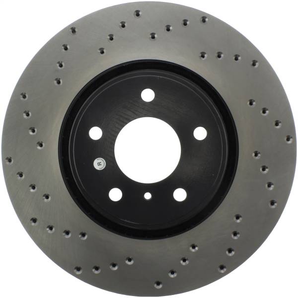 Stoptech - StopTech 11/05+ Infinity FX 35/45 SportStop Drilled Front Right Rotor - 128.42092R