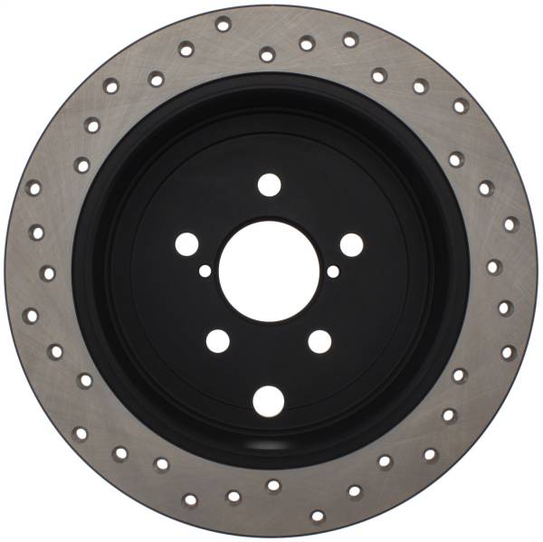Stoptech - StopTech 08-10 WRX Drilled Right Rear Rotor - 128.47029R