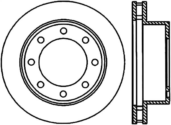Stoptech - StopTech Drilled Sport Brake Rotor - 128.65086L