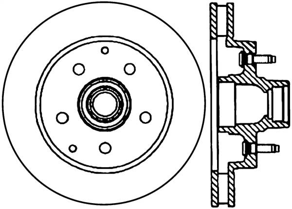 Stoptech - StopTech Drilled Sport Brake Rotor - 128.66025R