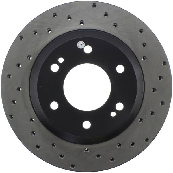 Stoptech - StopTech Sport Cross Drilled Brake Rotor Front Left 128.66051L
