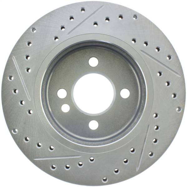 Stoptech - StopTech Select Sport Drilled and Slotted Brake Rotor; Front Left