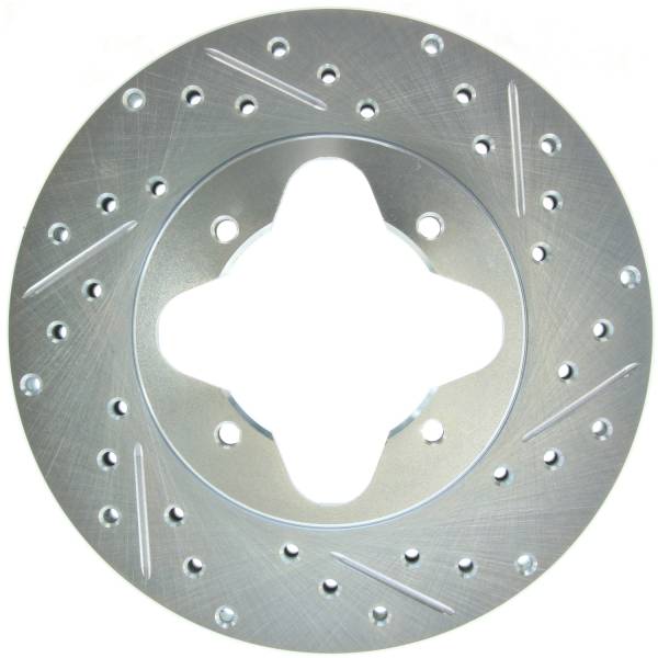 Stoptech - StopTech Select Sport Drilled and Slotted Brake Rotor Front Left 227.40022L