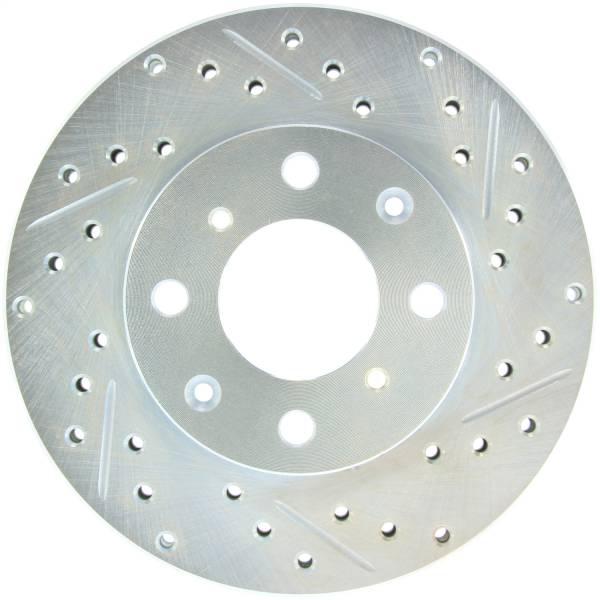 Stoptech - StopTech Select Sport Drilled and Slotted Brake Rotor Front Left 227.40023L