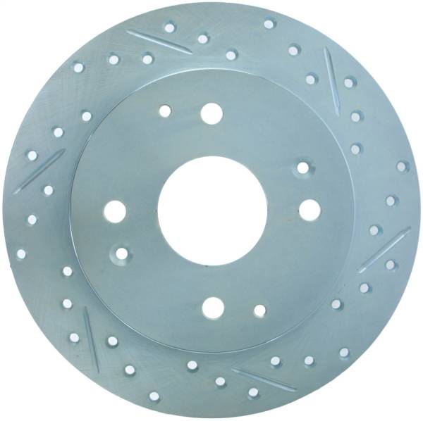 Stoptech - StopTech Select Sport Drilled and Slotted Brake Rotor Rear Left 227.40024L