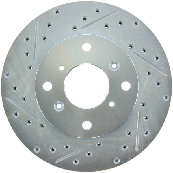 Stoptech - StopTech Select Sport Drilled and Slotted Brake Rotor Front Right 227.40039R
