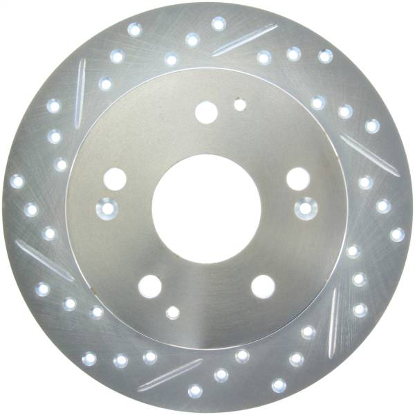 Stoptech - StopTech Select Sport Drilled and Slotted Brake Rotor Rear Right 227.40042R