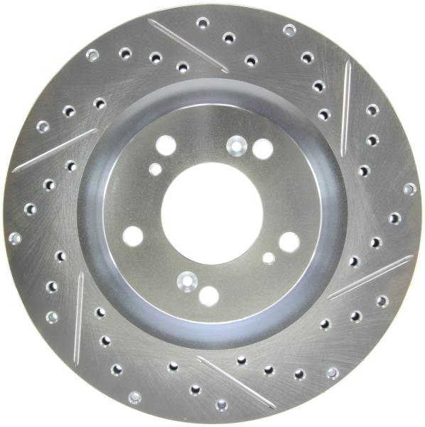 Stoptech - StopTech Select Sport Drilled and Slotted Brake Rotor Front Left 227.40048L
