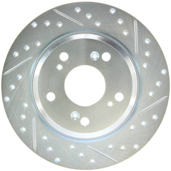 Stoptech - StopTech Select Sport Drilled and Slotted Brake Rotor Rear Left 227.40050L