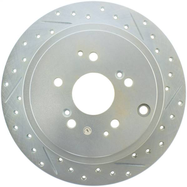 Stoptech - StopTech Select Sport Drilled and Slotted Brake Rotor Rear Left 227.40053L