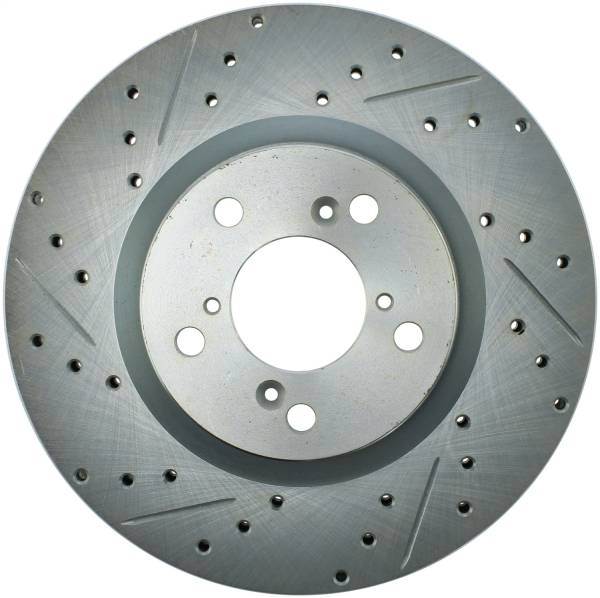 Stoptech - StopTech Select Sport Drilled and Slotted Brake Rotor Front Right 227.40075R