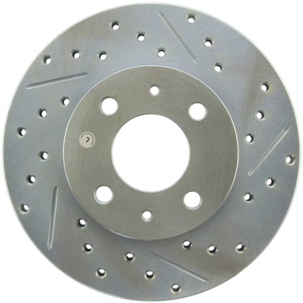 Stoptech - StopTech Select Sport Drilled and Slotted Brake Rotor Front Left 227.42052L