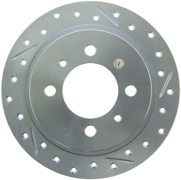 Stoptech - StopTech Select Sport Drilled and Slotted Brake Rotor Rear Left 227.42054L