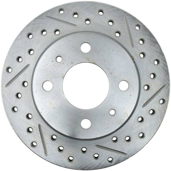 Stoptech - StopTech Select Sport Drilled and Slotted Brake Rotor Front Left 227.42060L