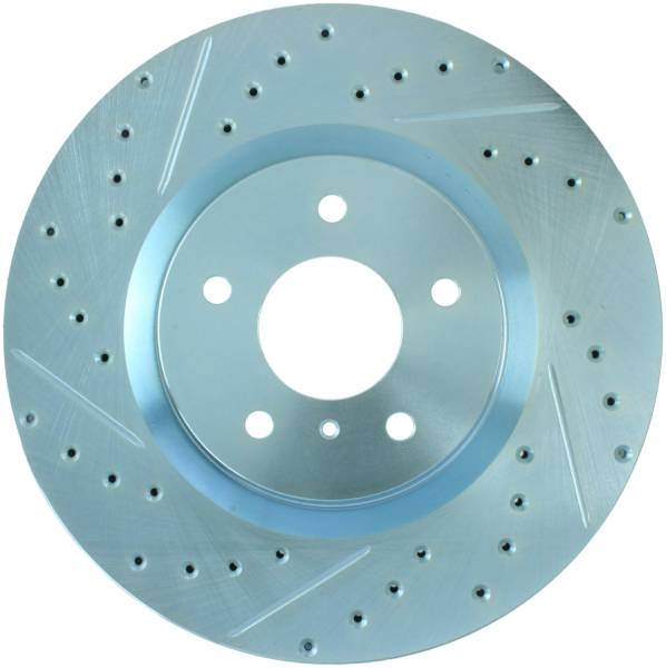Stoptech - StopTech Select Sport Drilled and Slotted Brake Rotor Front Right 227.42076R