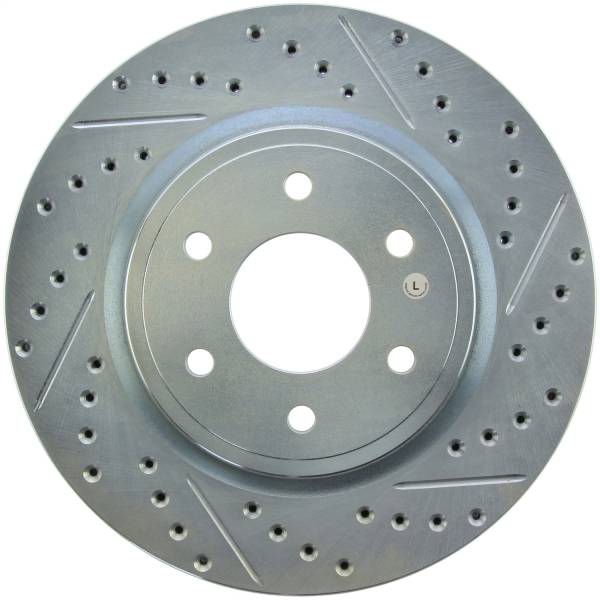 Stoptech - StopTech Select Sport Drilled and Slotted Brake Rotor Front Left 227.42085L