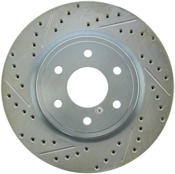 Stoptech - StopTech Select Sport Drilled and Slotted Brake Rotor Front Right 227.42085R