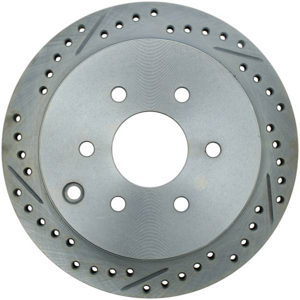 Stoptech - StopTech Select Sport Drilled and Slotted Brake Rotor Rear Right 227.42087R