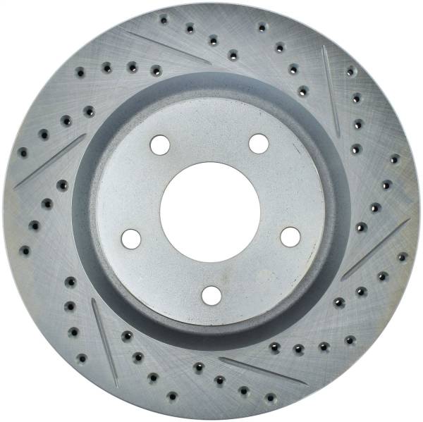 Stoptech - StopTech Select Sport Drilled and Slotted Brake Rotor Front Left 227.42096L