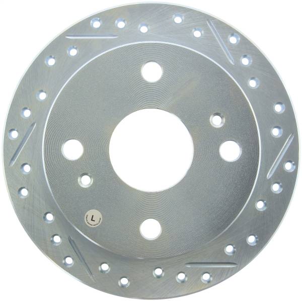 Stoptech - StopTech Select Sport Drilled and Slotted Brake Rotor Rear Left 227.44032L