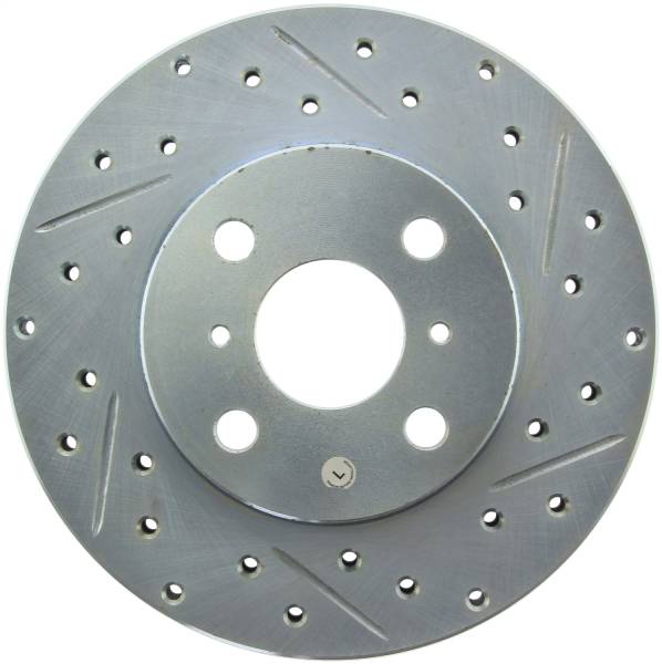 Stoptech - StopTech Select Sport Drilled and Slotted Brake Rotor Front Left 227.44077L