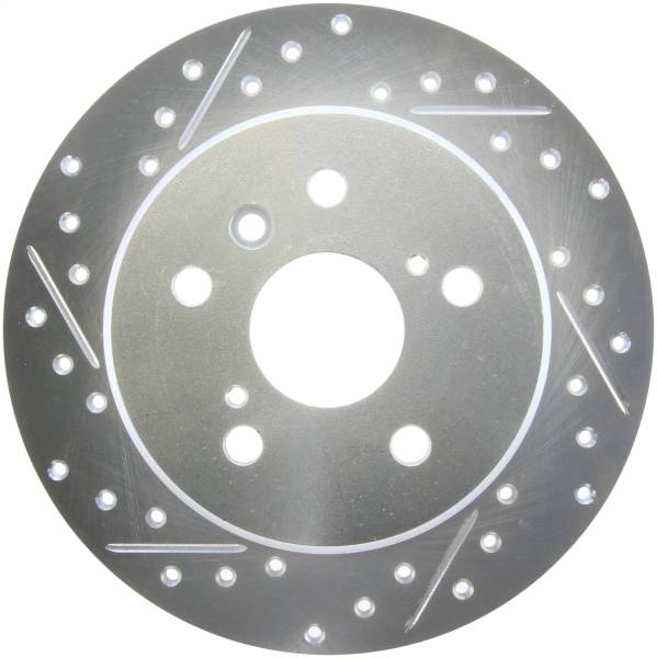 Stoptech - StopTech Select Sport Drilled and Slotted Brake Rotor Rear Right 227.44080R