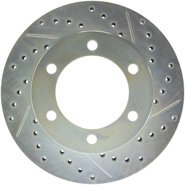 Stoptech - StopTech Select Sport Drilled and Slotted Brake Rotor Front Left 227.44109L