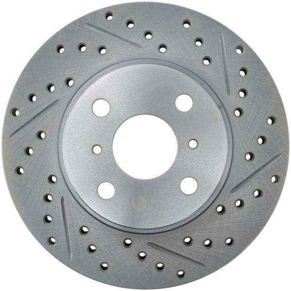 Stoptech - StopTech Select Sport Drilled and Slotted Brake Rotor Front Left 227.44119L