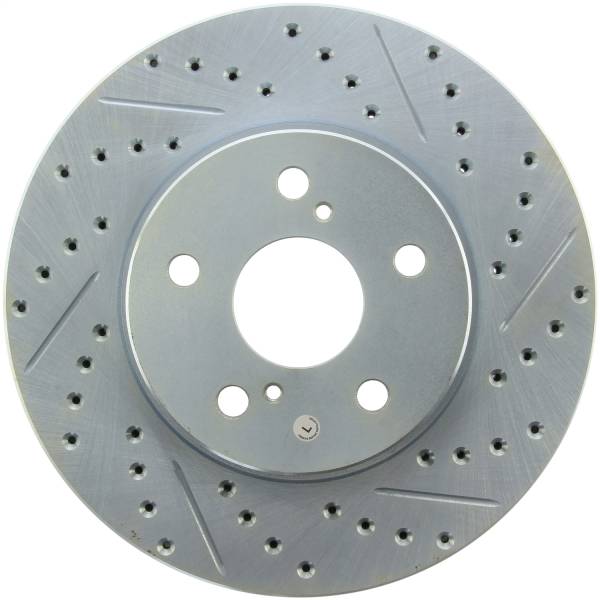 Stoptech - StopTech Select Sport Drilled and Slotted Brake Rotor Front Left 227.44125L