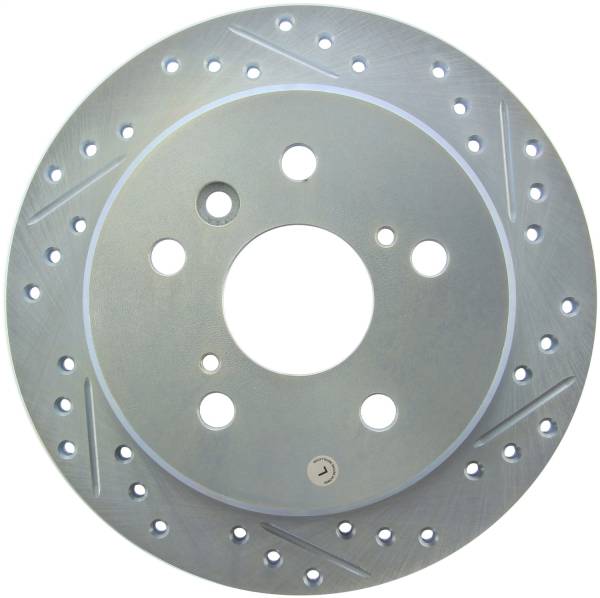 Stoptech - StopTech Select Sport Drilled and Slotted Brake Rotor Rear Left 227.44126L