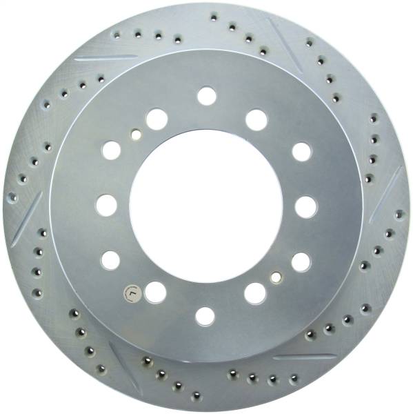 Stoptech - StopTech Select Sport Drilled and Slotted Brake Rotor Rear Left 227.44128L