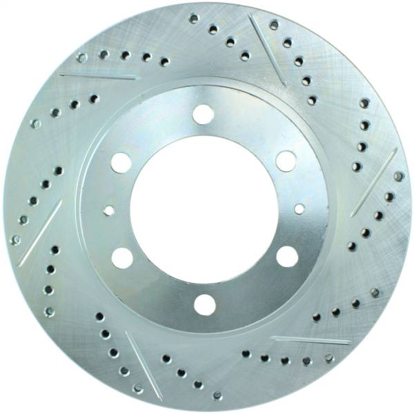 Stoptech - StopTech Select Sport Drilled and Slotted Brake Rotor Front Left 227.44129L
