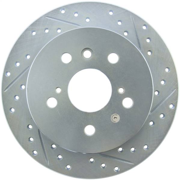 Stoptech - StopTech Select Sport Drilled and Slotted Brake Rotor Rear Left 227.44144L