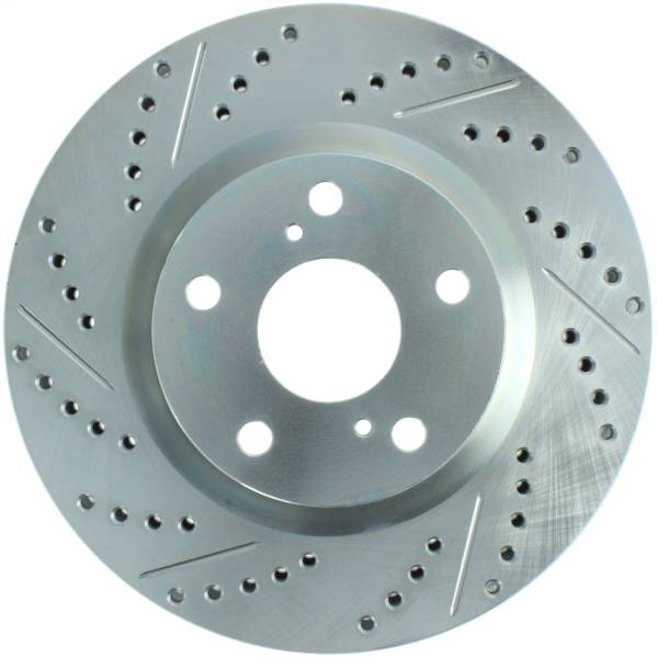 Stoptech - StopTech Select Sport 11-16 Toyota Avalon/ 11-17 Camry SportStop Slotted & Drilled Righ Front Rotor - 227.44146R