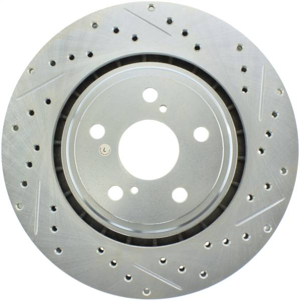 Stoptech - StopTech Select Sport Drilled and Slotted Brake Rotor Front Left 227.44158L