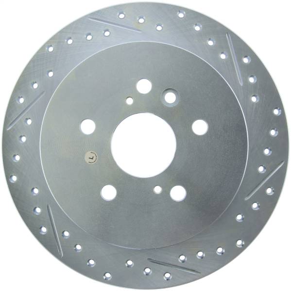 Stoptech - StopTech Select Sport Drilled and Slotted Brake Rotor Rear Left 227.44159L