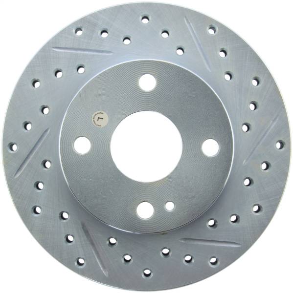 Stoptech - StopTech Select Sport Drilled and Slotted Brake Rotor Front Left 227.45034L