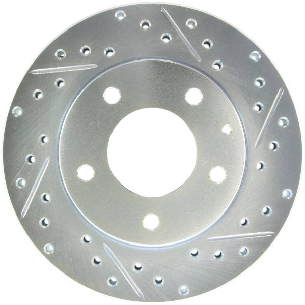 Stoptech - StopTech Select Sport Drilled and Slotted Brake Rotor Front Left 227.45048L