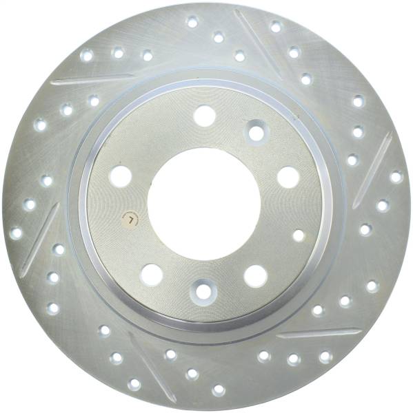 Stoptech - StopTech Select Sport Drilled and Slotted Brake Rotor Rear Left 227.45064L