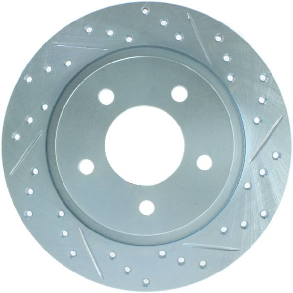 Stoptech - StopTech Select Sport Drilled and Slotted Brake Rotor Rear Left 227.45067L