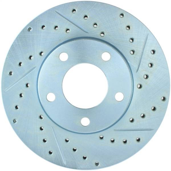 Stoptech - StopTech Select Sport Drilled and Slotted Brake Rotor Front Left 227.45068L