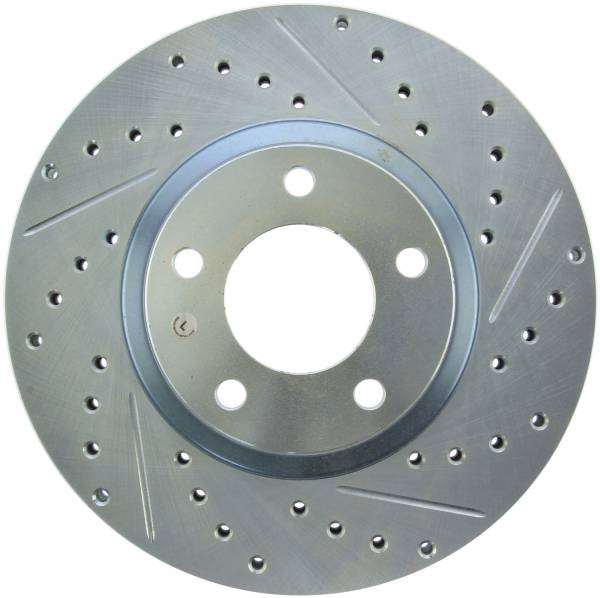 Stoptech - StopTech Select Sport Drilled and Slotted Brake Rotor Front Left 227.45069L