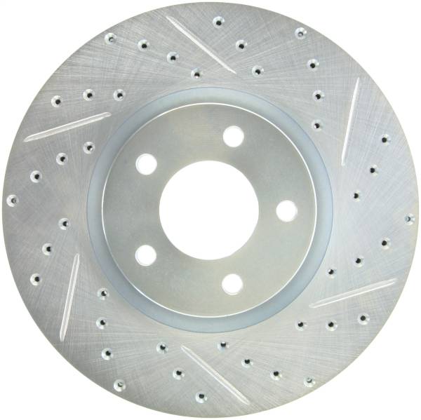 Stoptech - StopTech Select Sport Drilled and Slotted Brake Rotor Front Left 227.45078L