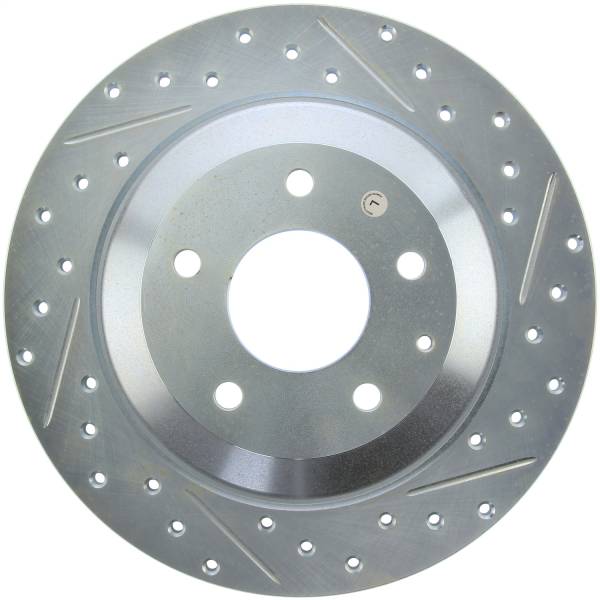 Stoptech - StopTech Select Sport Drilled and Slotted Brake Rotor Rear Left 227.45083L