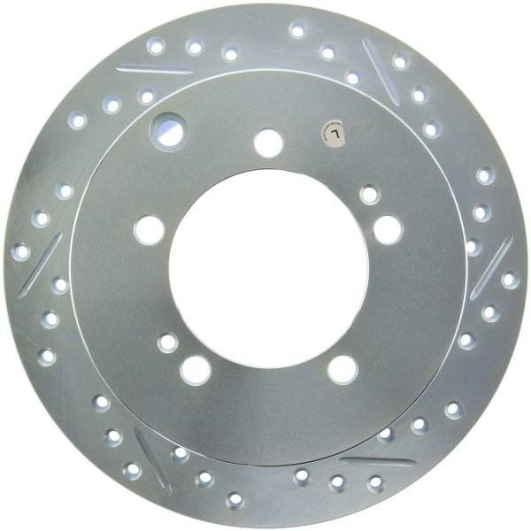Stoptech - StopTech Select Sport Drilled and Slotted Brake Rotor Rear Left 227.46047L
